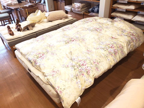 羽毛布団仕立て替えリフォーム　三重県熊野市向井ふとん店