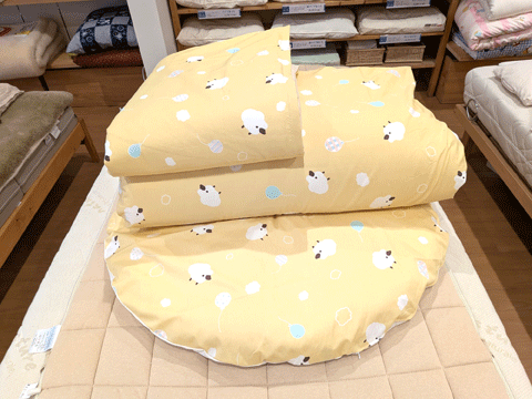 打ち直し手作りベビー布団　三重県熊野市向井ふとん店