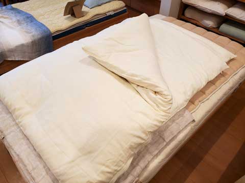手作りベビー布団　オーダーメード　寝具制作マイスター　三重県熊野市