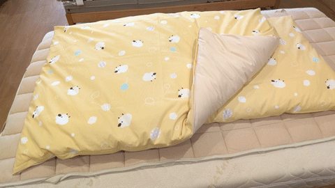 和歌山県那智勝浦町からご注文、保育所お昼寝用布団　三重県熊野市向井ふとん店