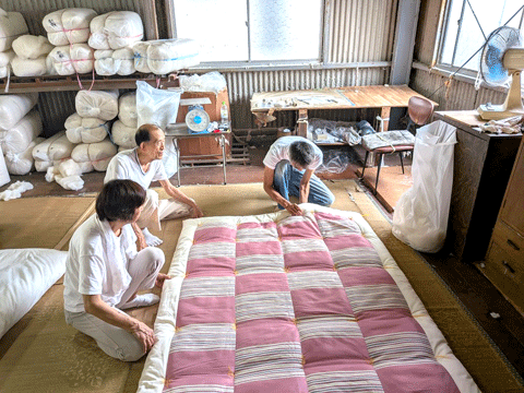 三重県寝具技能士会講習会に参加しました
