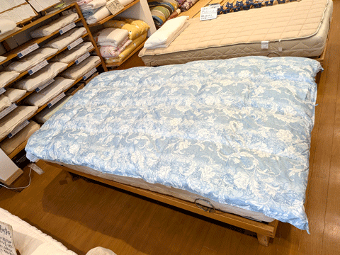 三重県熊野市からからご注文、羽毛ふとん仕立て替えリフォーム　三重県熊野市向井ふとん店
