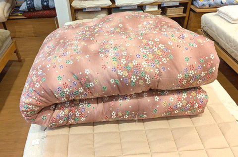 打ち直し手作り掛け布団　三重県熊野市向井ふとん店