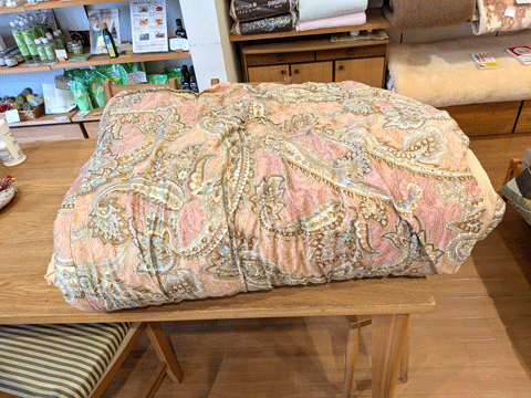 打ち直し手作り掛け布団　三重県熊野市向井ふとん店