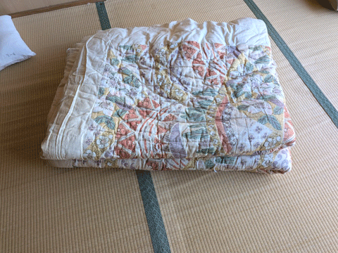 和歌山県古座川町からご注文打ち直し仕立替え　三重県熊野市向井ふとん店