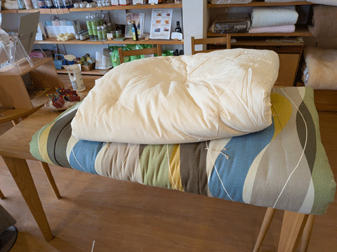 打ち直し手作り敷布団　三重県熊野市向井ふとん店