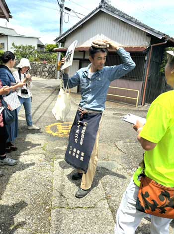 熊野古道伊勢路市木木綿ツアー　向井ふとん店