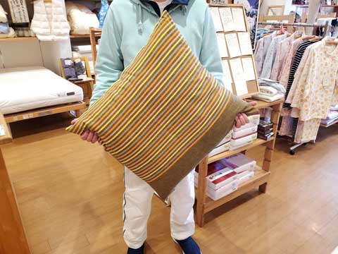 三重県伝統工芸市木木綿手作り座布団
