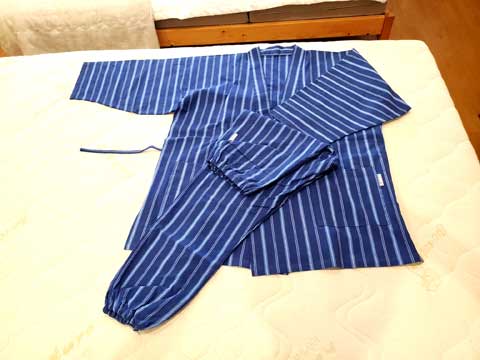 オーダーメイド市木木綿作務衣 三重県熊野市向井ふとん店