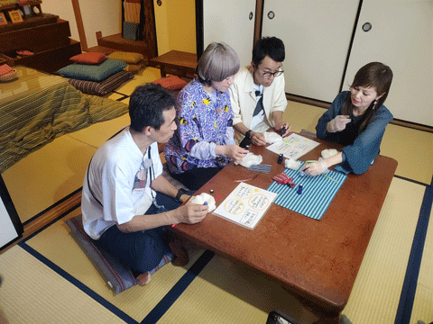 三重県伝統工芸品市木木綿、石田靖とぶらりで笑収録