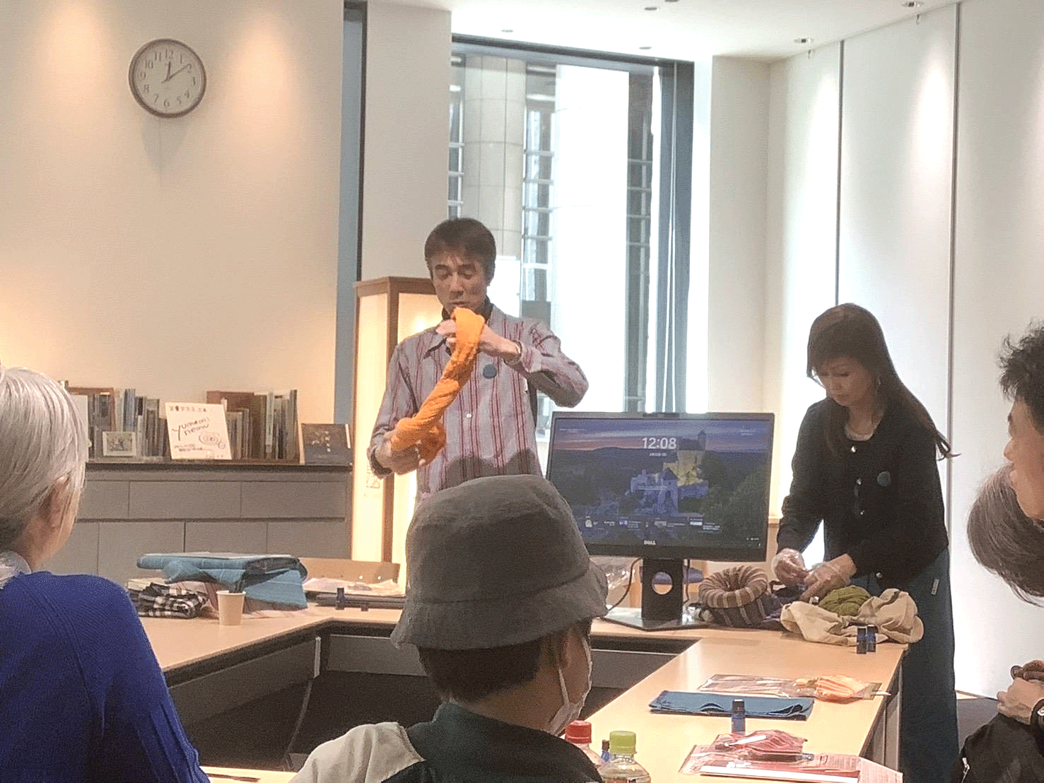 東京日本橋三重テラス市木木綿講座 三重県熊野市向井ふとん店