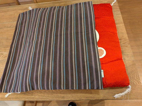 オーダーメイド三重県伝統工芸品市木木綿座布団カバー　向井ふとん店