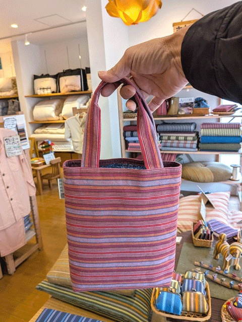 市木木綿トートバッグお問い合わせいただきました