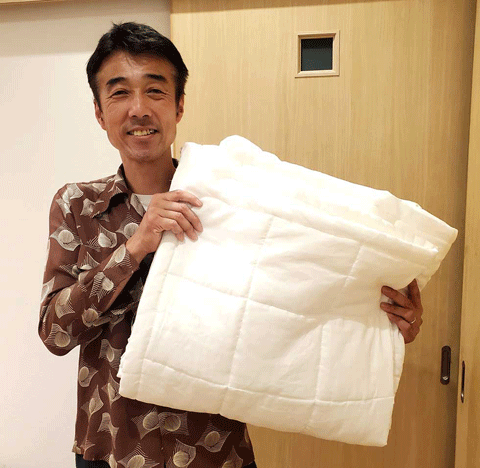 手作り本麻敷きパット　三重県熊野市向井ふとん店ブログ