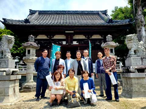天竹神社 三重県寝具技能士会 手作り布団向井ふとん店