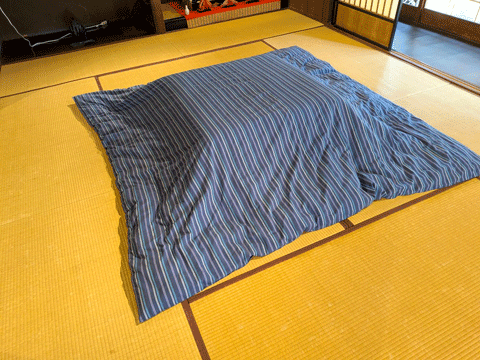 三重県伝統工芸市木木綿手作りこたつ布団　向井ふとん店