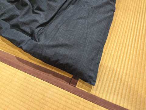 奈良県宇陀市からご注文、オーダーメイド手作りこたつ布団 向井ふとん店