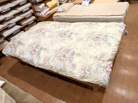 羽毛ふとん仕立て替えリフォーム　三重県熊野市向井ふとん店