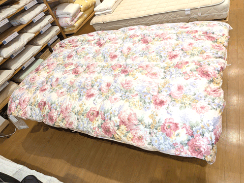 三重県四日市市からご注文、羽毛布団水洗いリフォーム　三重県熊野市向井ふとん店