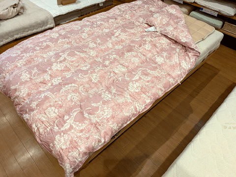 三重県熊野市からご注文、羽毛布団水洗いリフォーム　三重県熊野市向井ふとん店