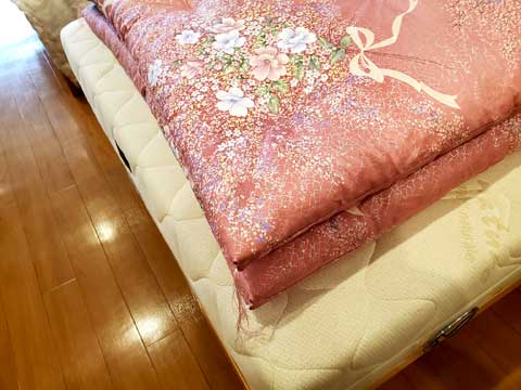 布団干しが楽な打ち直し軽い敷布団 三重県熊野市向井ふとん店