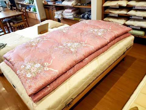 打ち直し軽い敷布団 三重県熊野市向井ふとん店