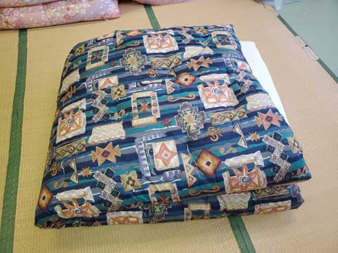 お父さんがゆっくり眠れる打ち直し手作り布団　三重県熊野市向井ふとん店
