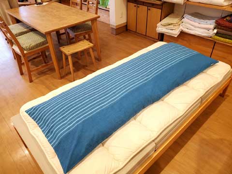 鳥羽市からご注文、打ち直し手作り敷布団　三重県熊野市向井ふとん店