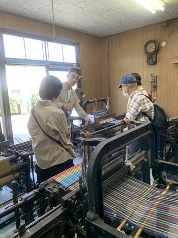 御浜町ボランティア協議会さんの集いで市木木綿工場見学ツアーを開催いたしました