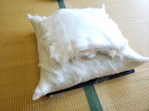市木木綿サイズオーダー手作り座布団 三重県熊野市向井ふとん店