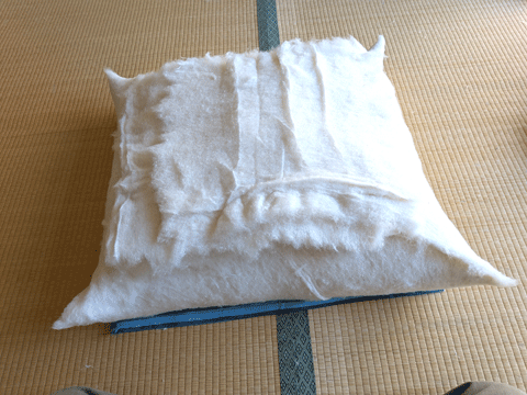 オーダーメイド市木木綿手作り座布団 三重県熊野市向井ふとん店