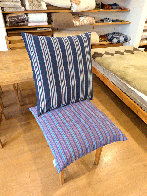 オーダーメイド市木木綿手作り座布団カバータイプ 三重県熊野市向井ふとん店