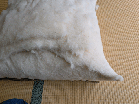 大分県からご注文打ち直し手作り座布団　三重県熊野市向井ふとん店