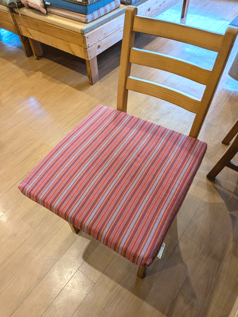 還暦お祝いオーダーメイド市木木綿お尻が痛くない座布団　三重県熊野市向井ふとん店