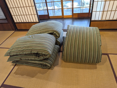 奈良県吉野郡からご注文、超大判市木木綿こたつ布団　三重県熊野市向井ふとん店