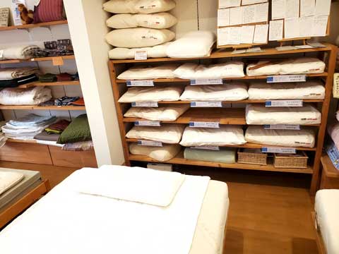 オーダー枕相談　三重県熊野市向井ふとん店